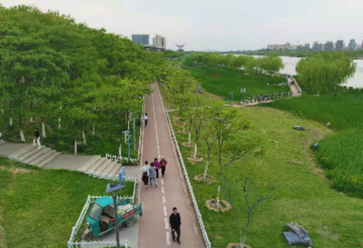 &ldquo;五一&rdquo;假期新汴河景區文明游玩